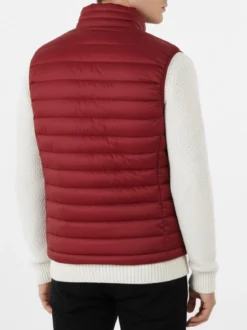 Canada Trail Smanicato imbottito da uomo con zip - bordeaux