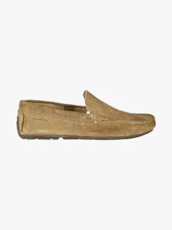 Canguro Mocassini uomo in pelle scamosciata - taupe