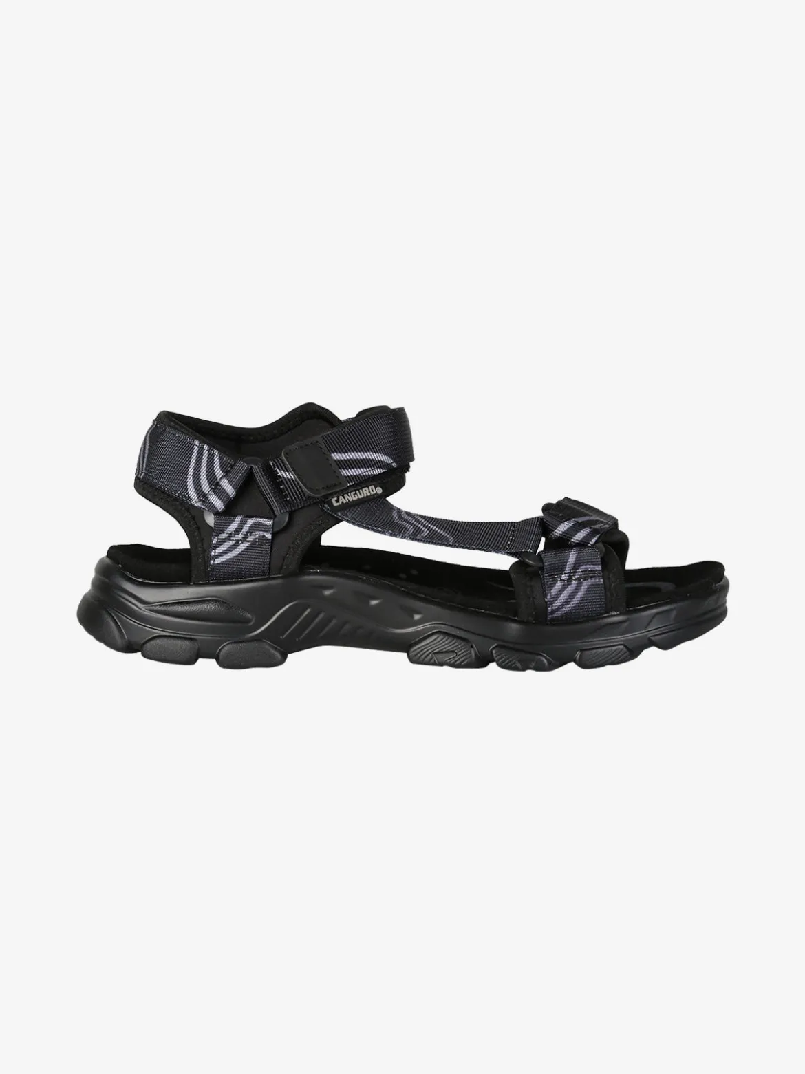 Canguro Sandali uomo con cinturini a strappo