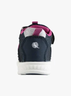 Canguro Sneakers alte glitter con strappo