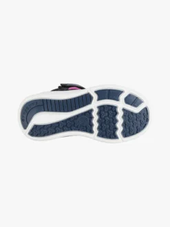 Canguro Sneakers alte glitter con strappo