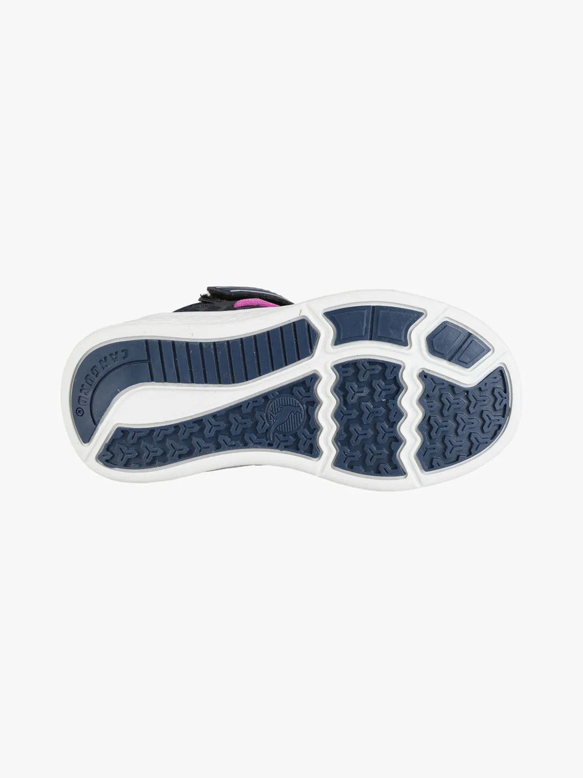 Canguro Sneakers alte glitter con strappo