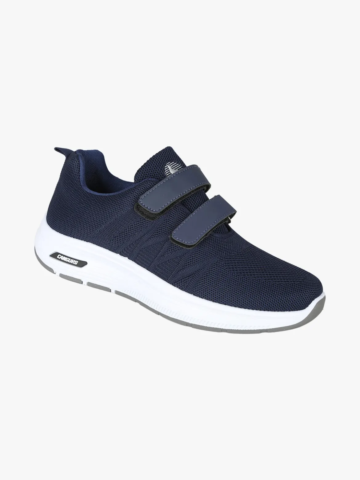 Canguro Sneakers da uomo con strappi in maglia - blu scuro