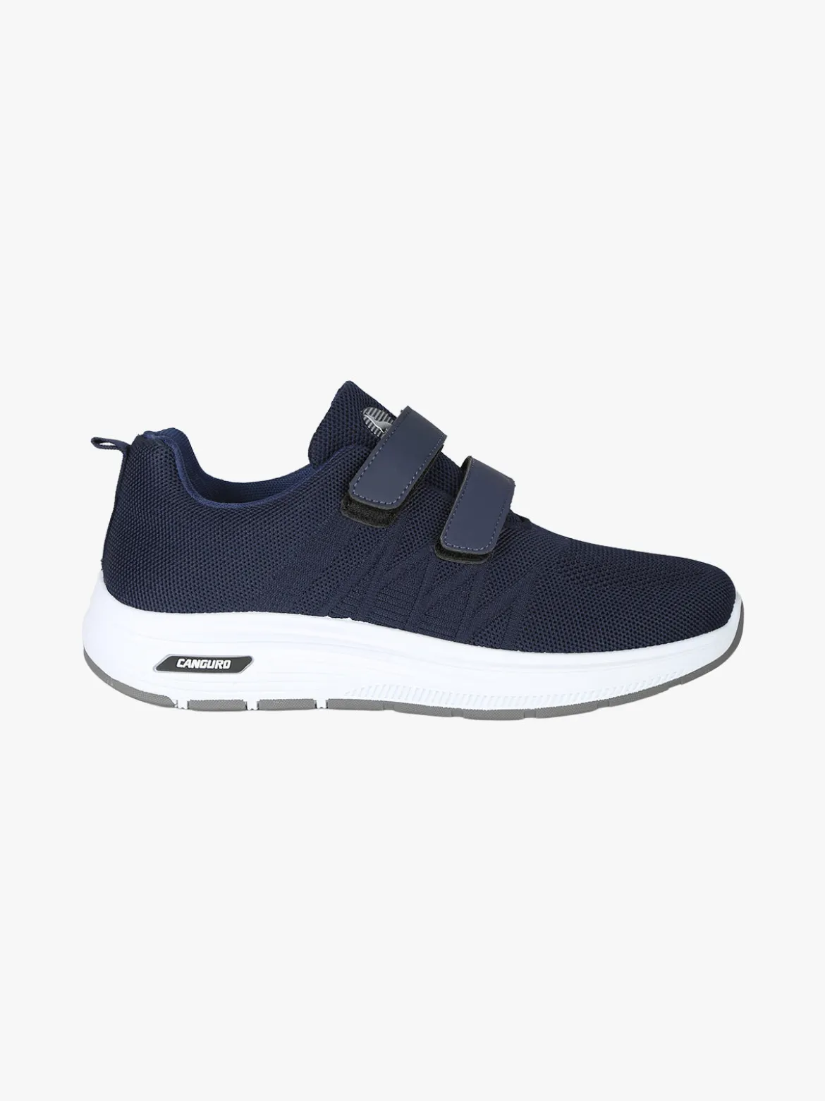 Canguro Sneakers da uomo con strappi in maglia - blu scuro