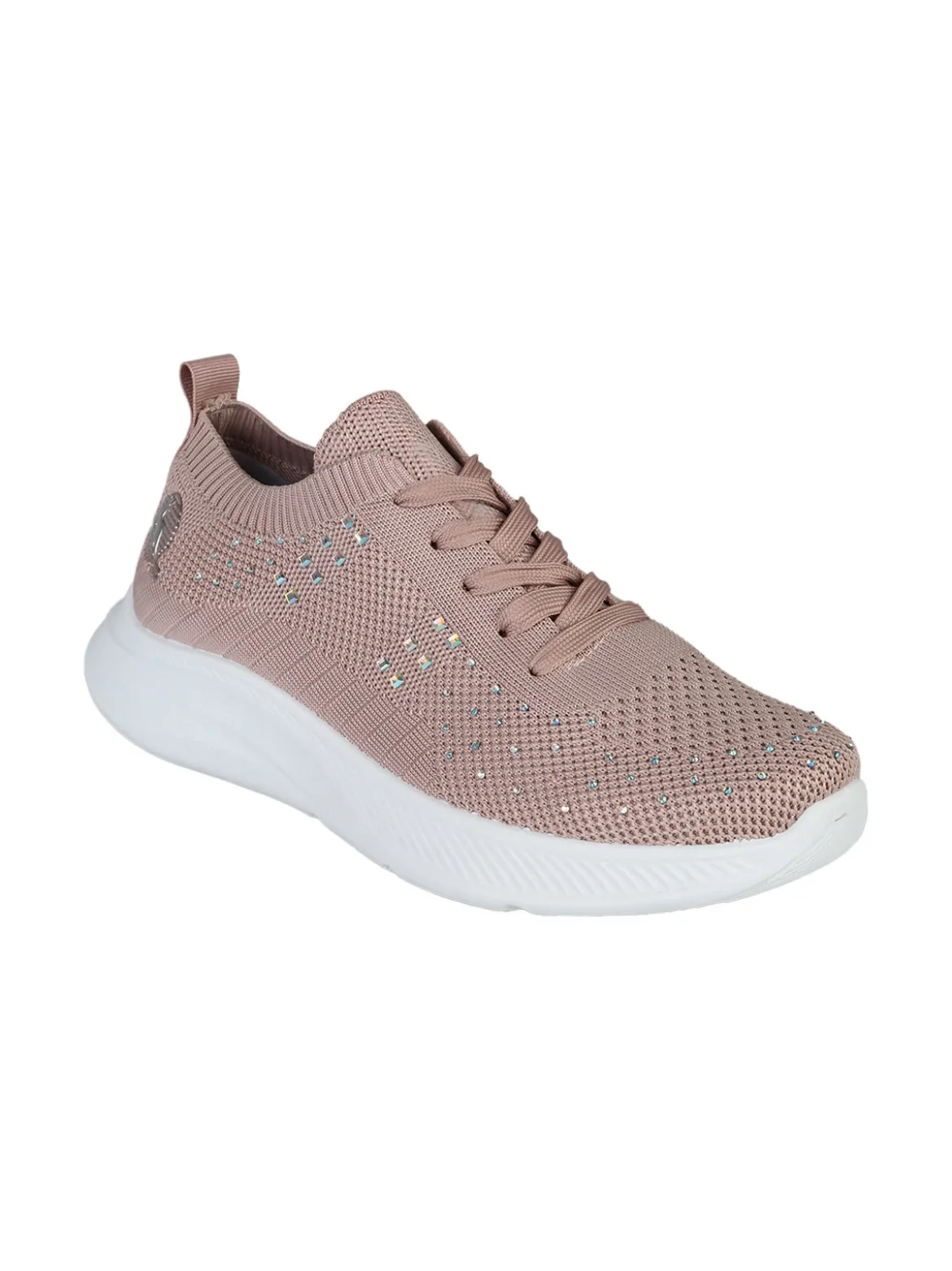 Canguro Sneakers sportive da donna in maglia con lustrini