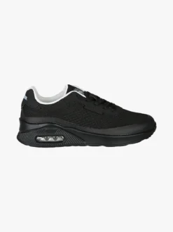 Canguro Sneakers sportive da donna in tessuto con air - nero