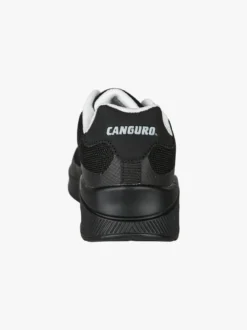 Canguro Sneakers sportive da donna in tessuto con air - nero