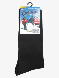 Carpenter Calze lunghe uomo in pile tinta unita