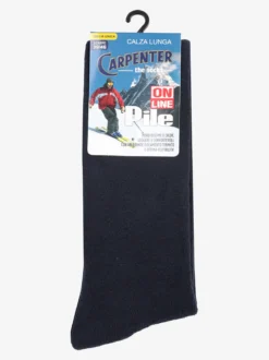 Carpenter Calze lunghe uomo in pile tinta unita