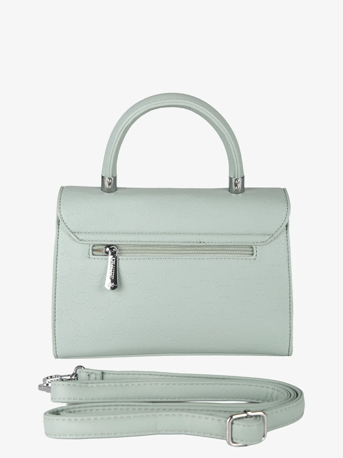 Charro Borsa a mano da donna con patta e chiusura a girello - verde chiaro