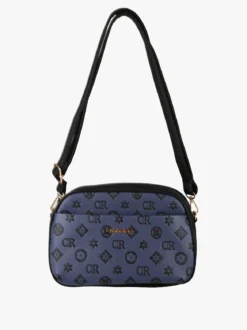 Charro Borsa a tracolla da donna con logo - nero