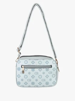 Charro Borsa a tracolla da donna con stampe - azzurro