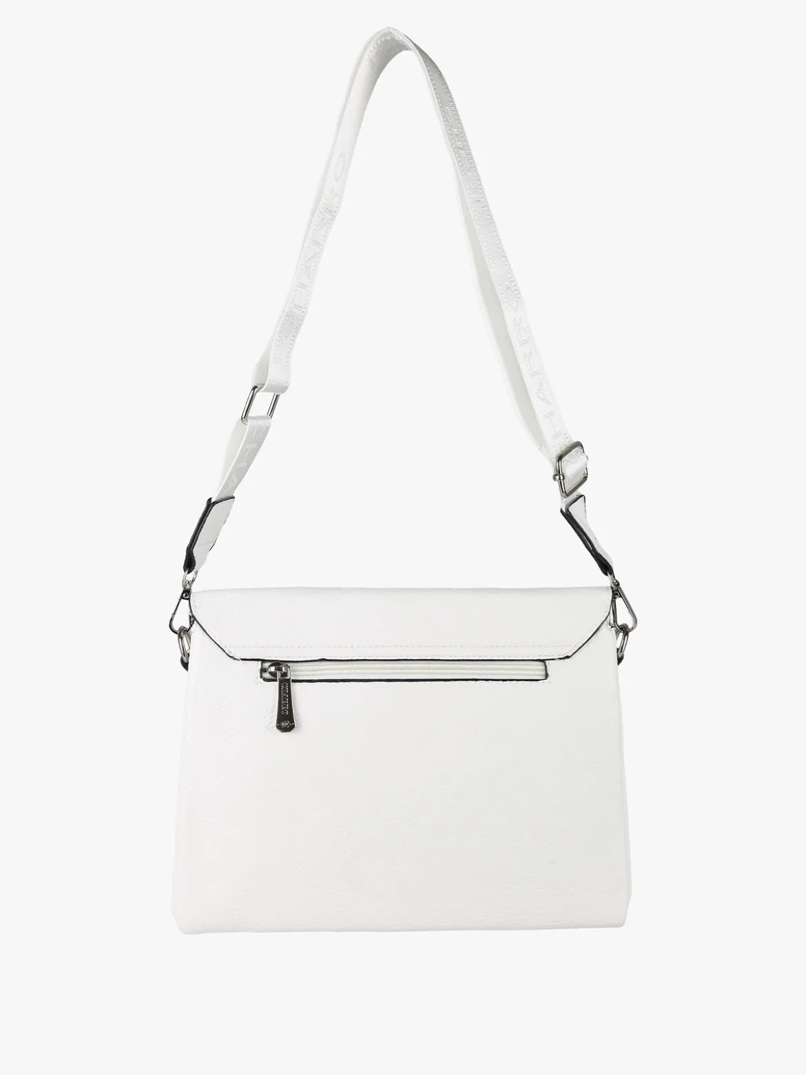 Charro Borsa a tracolla da donna in ecopelle - bianco