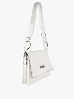 Charro Borsa a tracolla da donna in ecopelle - bianco