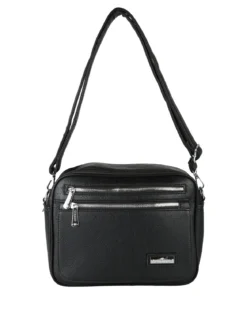 Charro Borsa a tracolla da donna in ecopelle - nero