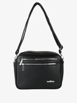 Charro Borsa a tracolla da donna in ecopelle - nero