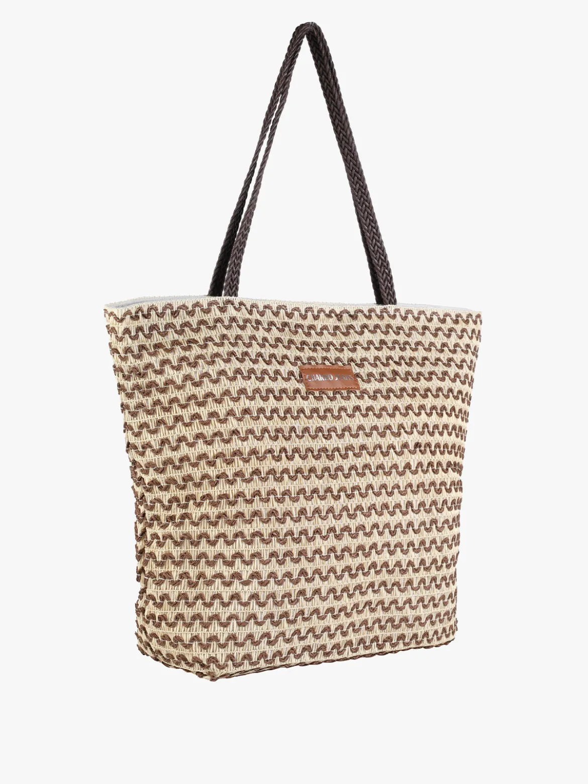 Charro Borsa da mare in paglia