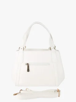 Charro Borsa donna mini tote in ecopelle - bianco