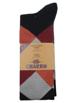 Charro Confezione da 3 paia di calze lunghe uomo