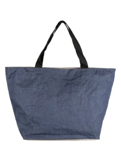 Charro Maxi borsa donna in tessuto bicolor