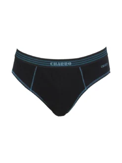 Charro Slip uomo in cotone - nero