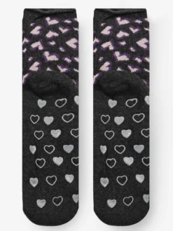 Ciocca Calze antiscivolo bimba con cuori