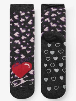 Ciocca Calze antiscivolo bimba con cuori
