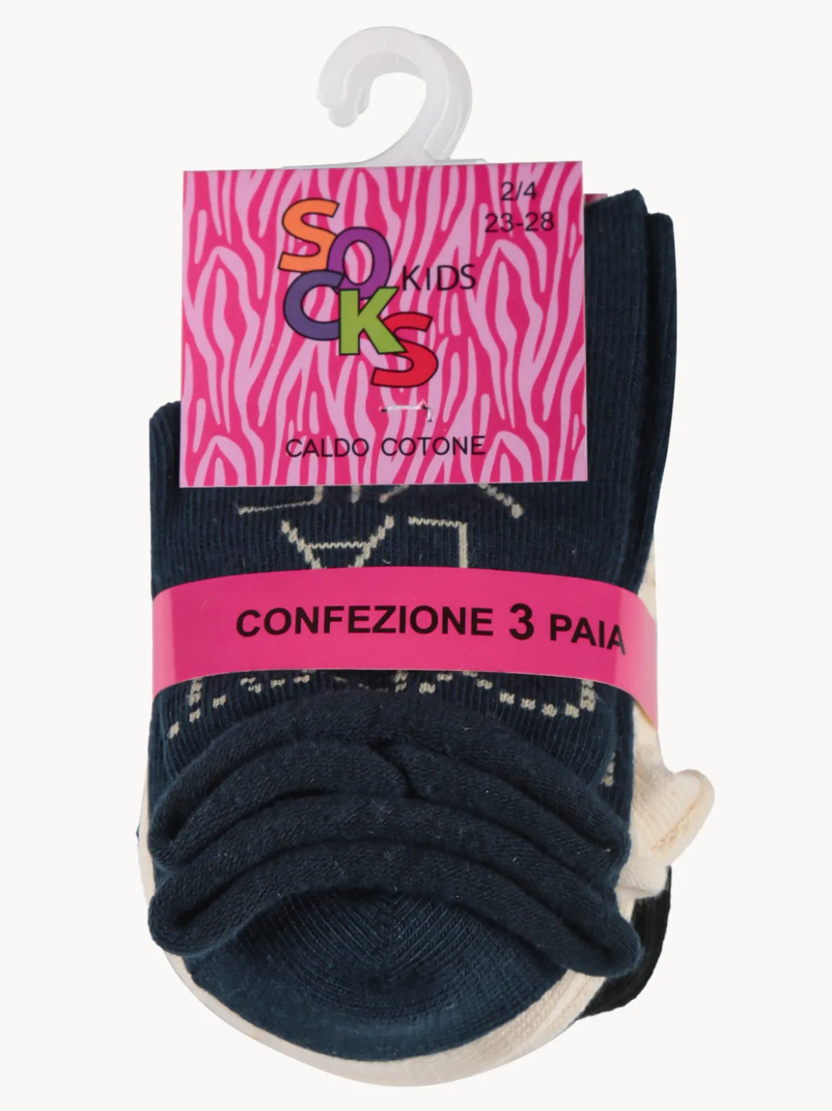 Ciocca Calze corte da bambina confezione da 3 paia