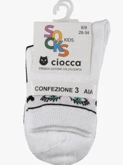 Ciocca Calze corte da bambina 3 paia