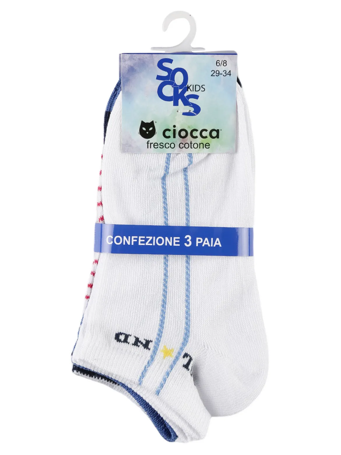Ciocca Calze corte da bambino Confezione da 3 paia