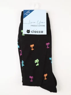 Ciocca Calze da uomo in fresco cotone con stampe