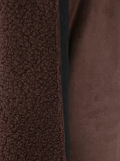 Close-Up Giacca da uomo scamosciata con zip