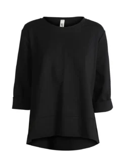 158c Maglia donna oversize asimmetrica