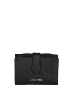 Coconuda Portafoglio in pelle da donna con portamonete removibile