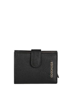 Coconuda Portatessere da donna in pelle con clip