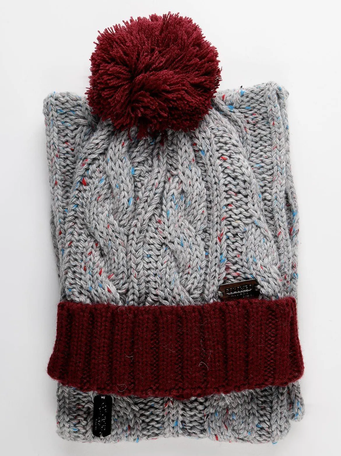 Colombo Cappellino con pompon + scaldacollo set 2 pezzi