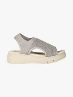 Confosana Sandali donna in tessuto con platform