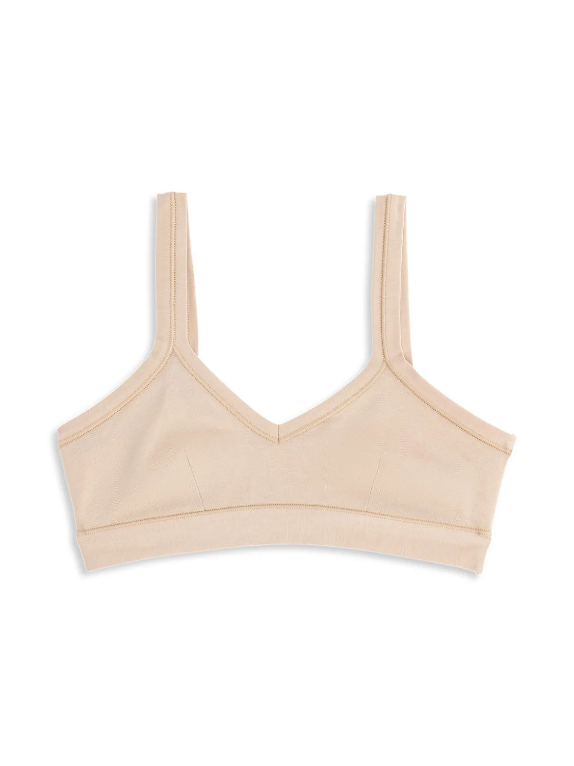 Cotonella Brassiere donna in cotone bielastico - beige