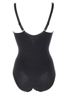 Cotonella CD521B Body donna in pizzo con ferretto coppa B - nero