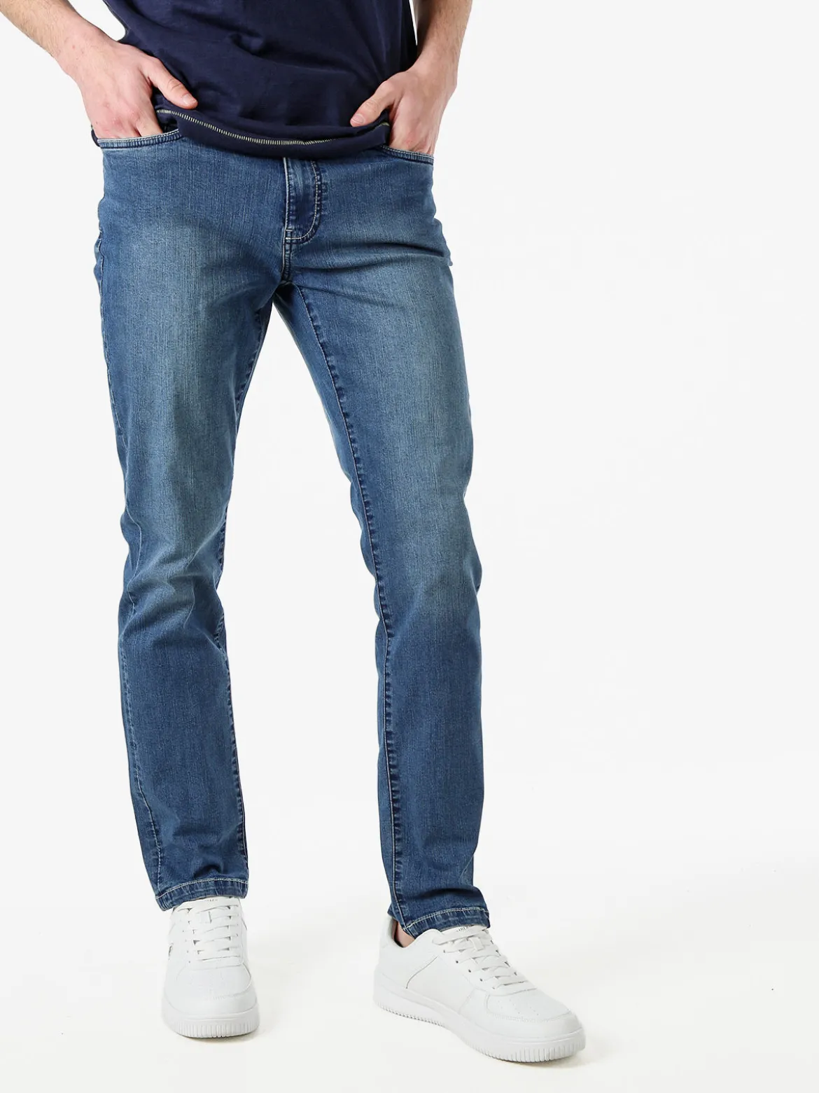 Cotton Belt Jeans da uomo regular fit stretch - jeans