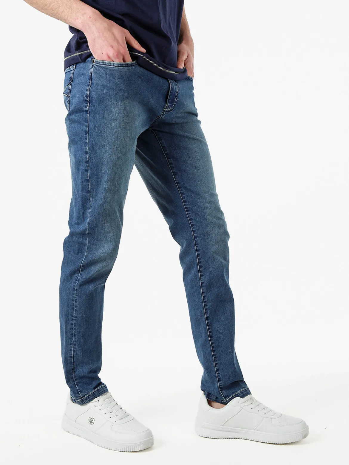 Cotton Belt Jeans da uomo regular fit stretch - jeans