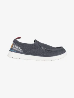 Cotton Belt Mocassini in tessuto da uomo slip on
