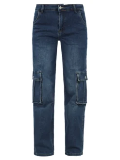 Cover Girl Jeans donna a gamba dritta con tasconi laterali