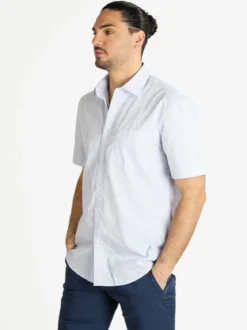 Coveri Collection Camicia da uomo a maniche corte in cotone