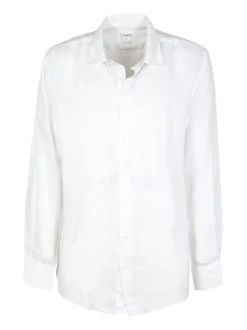 Coveri Collection Camicia in lino da uomo a maniche lunghe