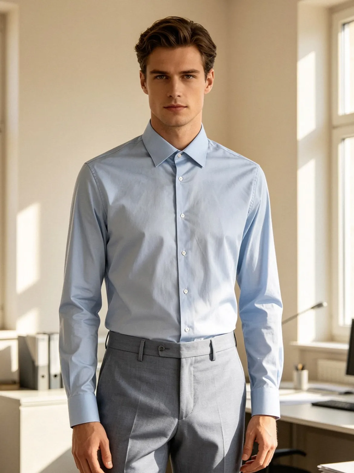 Coveri Collection Camicia manica lunga uomo slim fit