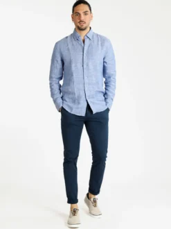 Coveri Collection Camicia regular da uomo in lino