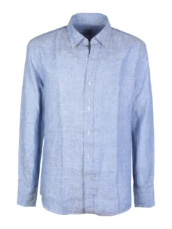 Coveri Collection Camicia regular da uomo in lino