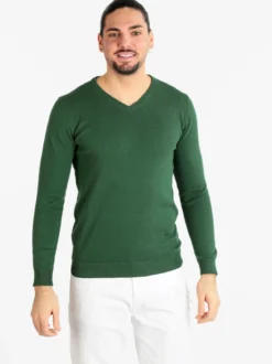 Coveri Collection Pullover leggero da uomo con scollo a V