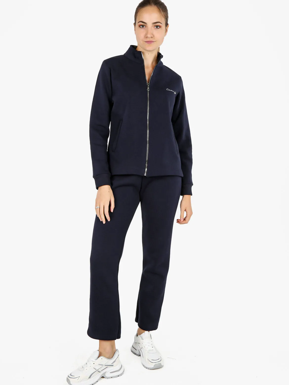 Coveri Moving Completo tuta donna con felpa e pantaloni - blu scuro